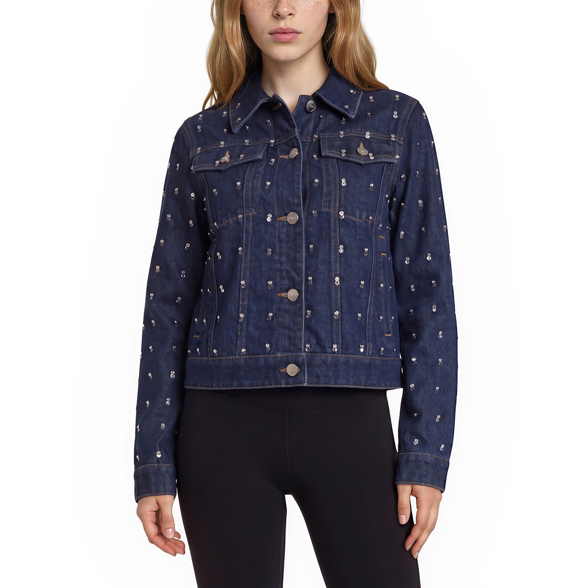 Gucci Crystal Embellished Denim Jacket