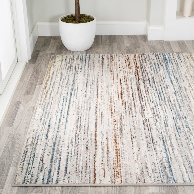 JONATHAN Y Slant Modern Strie' Area Rug