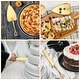 preview thumbnail 5 of 3, Cake Cutting Set for Wedding, Cake Knife and Server Set for Gift Big Heart - Gold
