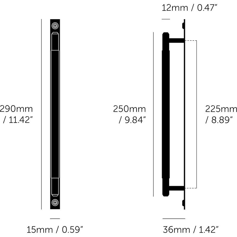 Buster + Punch NPB-02353 Linear 8-7/8" Center to Center Bespoke Luxury