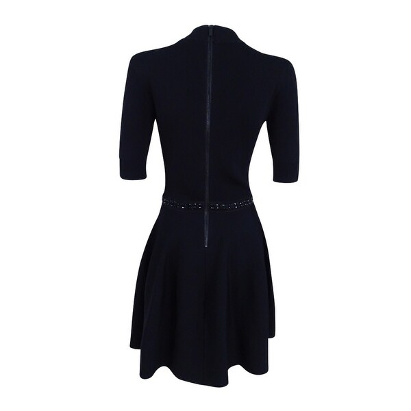 panel flare dress