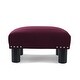 preview thumbnail 98 of 130, The Curated Nomad Stardust Square Upholstered Footstool Ottoman