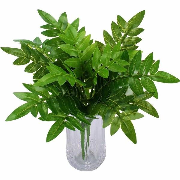Shop Artificial Plants Shrubs Z Liant Pack Of 4 Faux Plastic 14