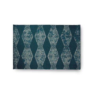 Pyramid Stripe Chenille Indoor/Outdoor Rug