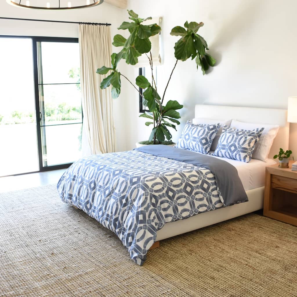 Jennifer Adams 3 Piece Printed Duvet Cover and Sham Set