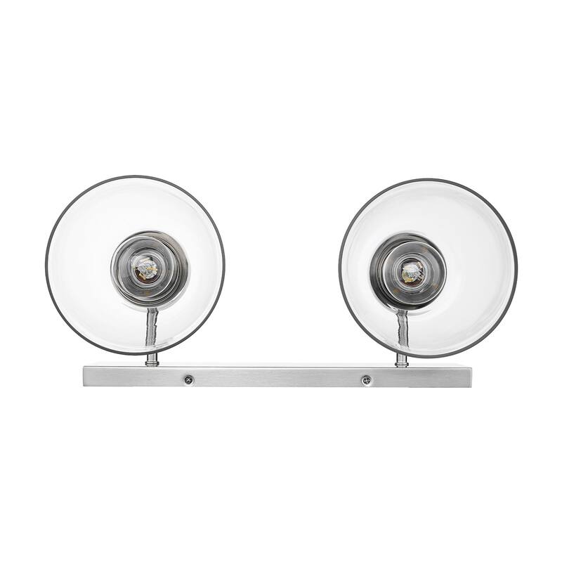 Golden Lighting 9314-BA2 CLR Remy 2 Light 17" Wide Vanity Light