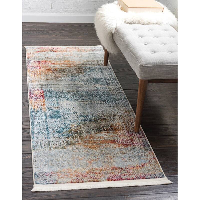 Transitional Samana Collection Area Rug - 2'2"x6' - Multi