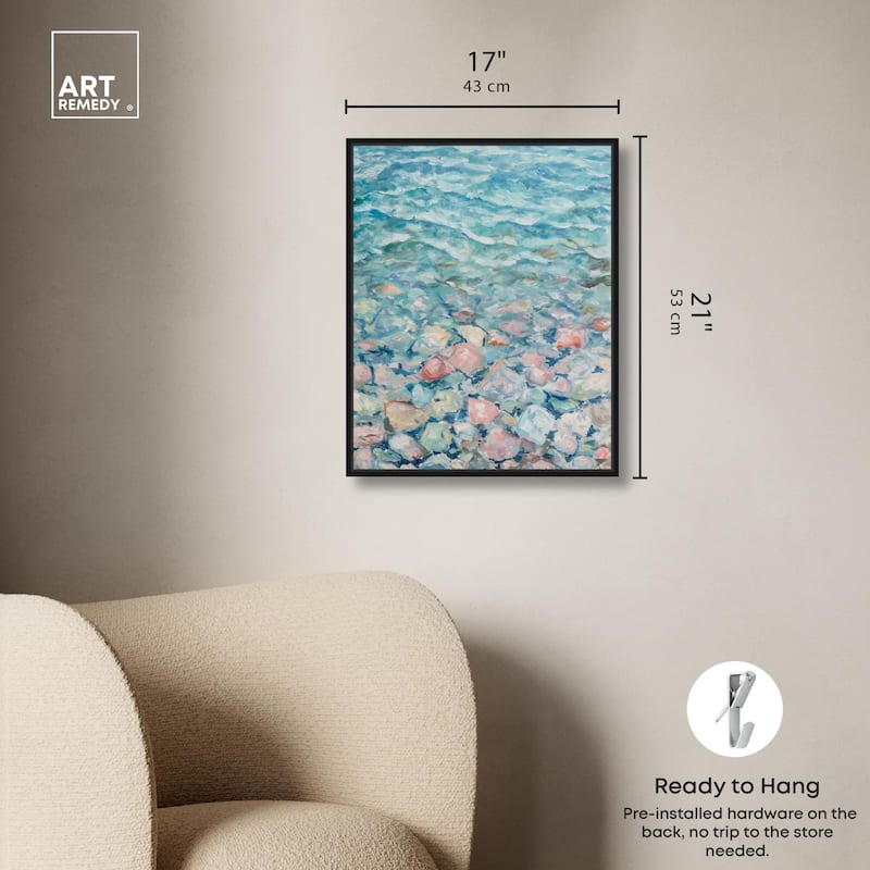 Turquoise Dream Canvas by Art Remedy