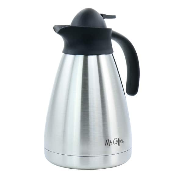 slide 2 of 7, Kippax 1 Quart Stainless Steel Insulated Thermal Hot/Cold Coffee Pot