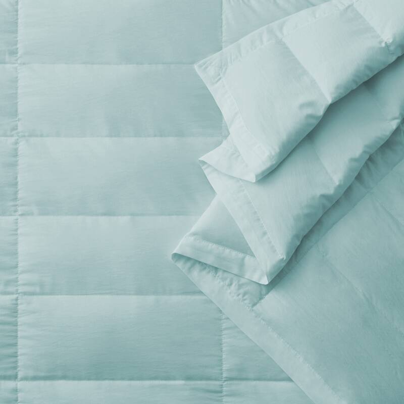 Hotel Luxury Down Cooling Blanket, Breathable Silky Soft & Smooth Lyocell Fabric