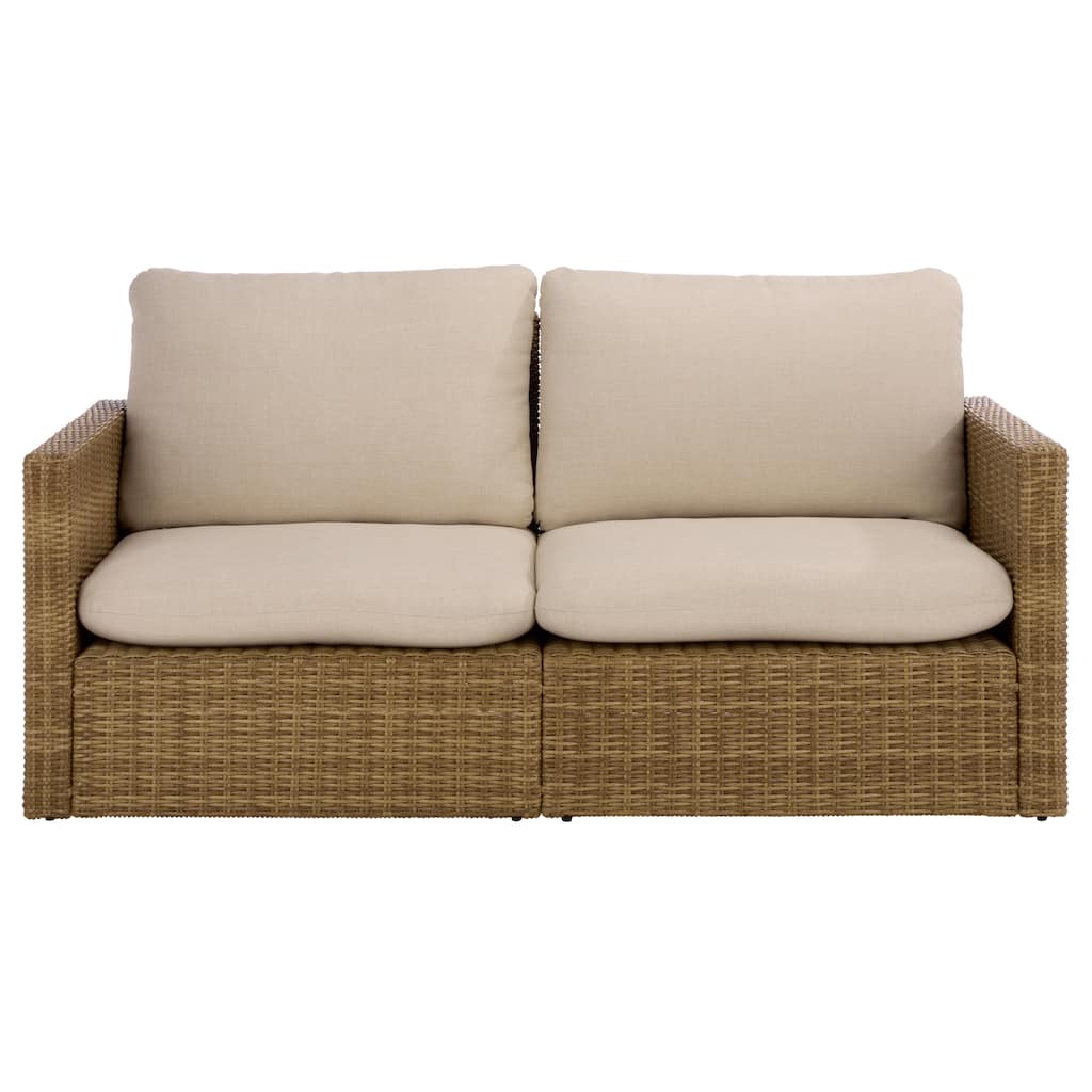 SAFAVIEH Outdoor Living Emma Sofa - 66"W x 32"D x 30"H