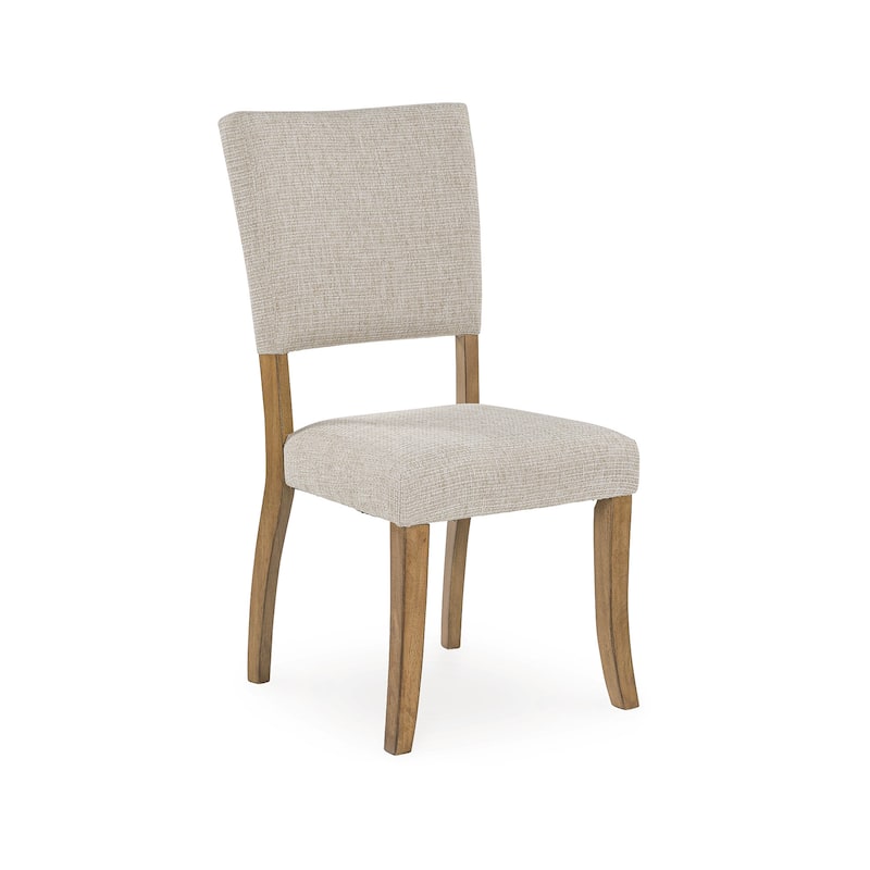Signature Design by Ashley Rybergston Light Brown/Beige Dining Chair - 20"W x 22"D x 39"H