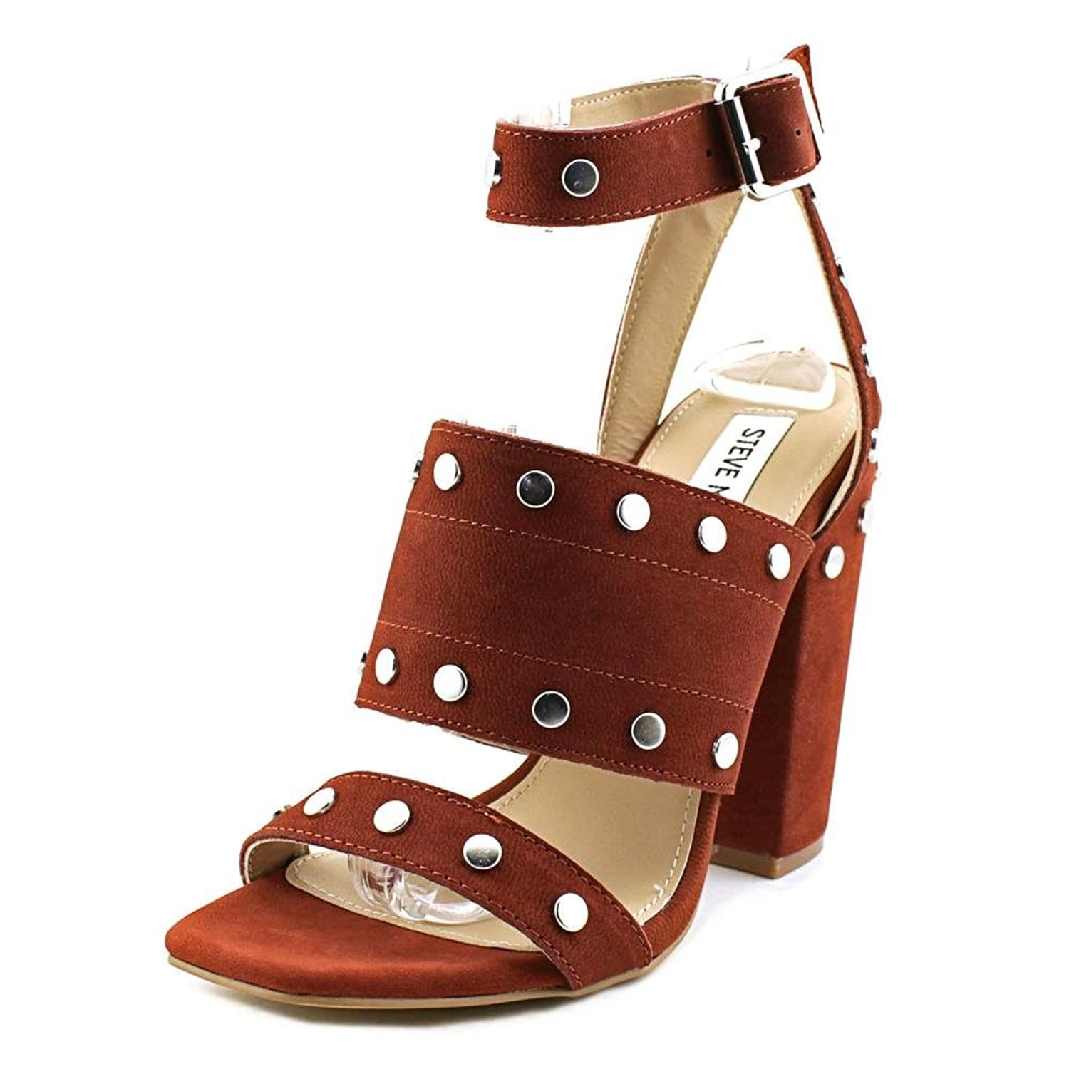 Steve Madden Shoes For Less | Overstock.com Steve Madden Womens Jansen Leather Open Toe Casual Ankle Strap Sandals (More options available)