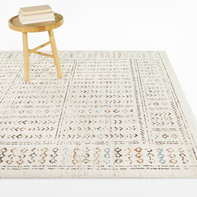 Tiberius Moroccan Geometric Area Rug