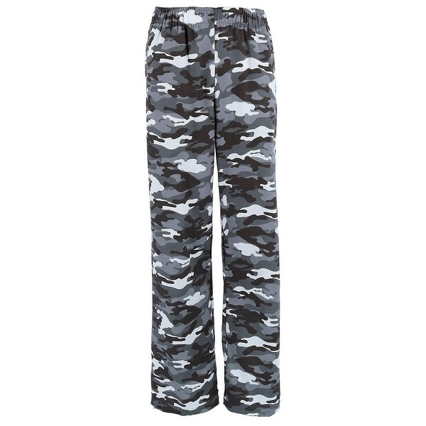 camo flannel pants