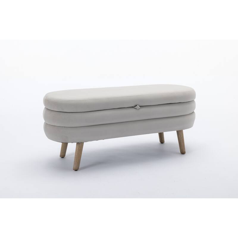 Storage Bench Bedroom Bench With Wood Legs