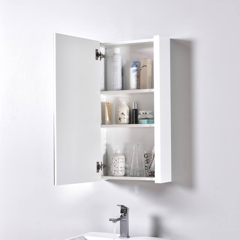 Solid Wood Bathroom Vanity with Mirror Medicine Cabinet