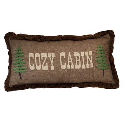 Cozy Cabin Decorative Pillow from Your Lifestyle by Donna Sharp