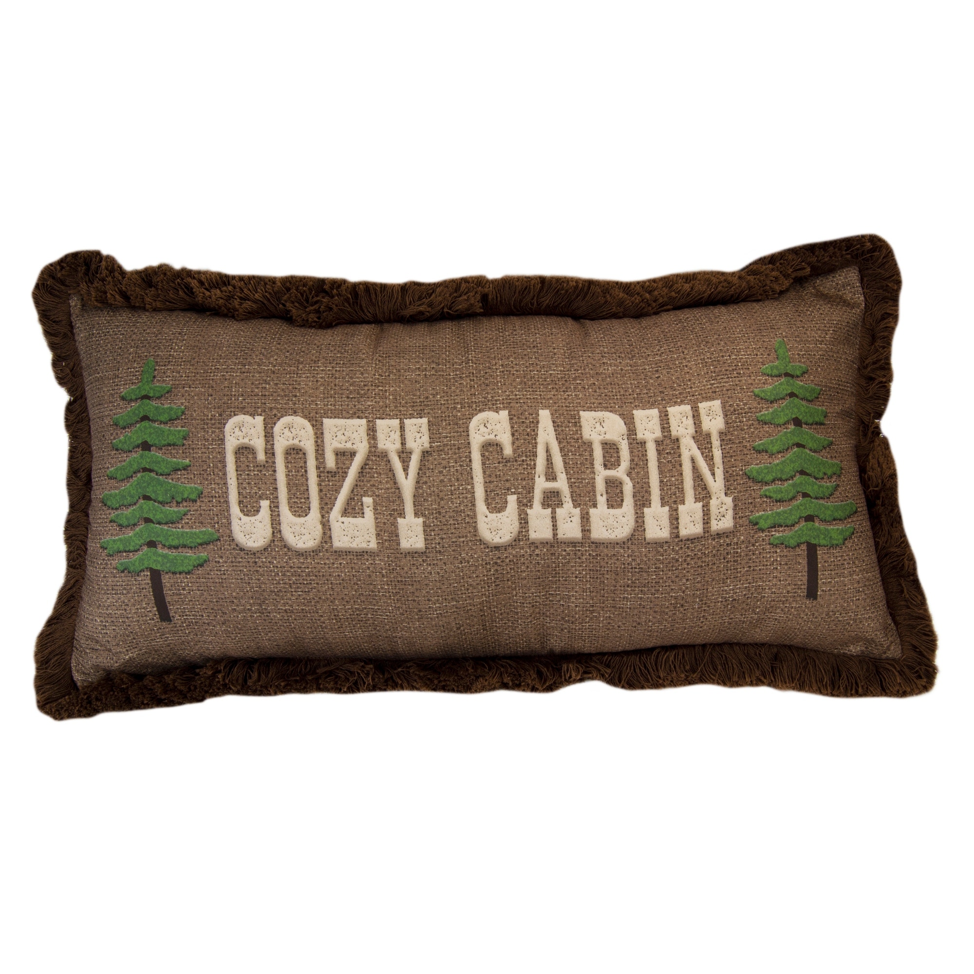 Donna Sharp "Cozy Cabin" Decor Pillow