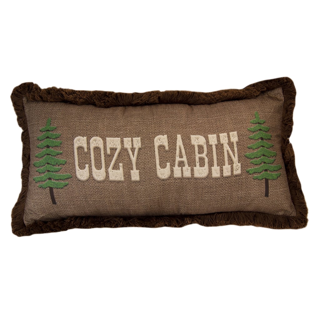 Your Lifestyle by Donna Sharp "Cozy Cabin" Polyester Decorative Pillow