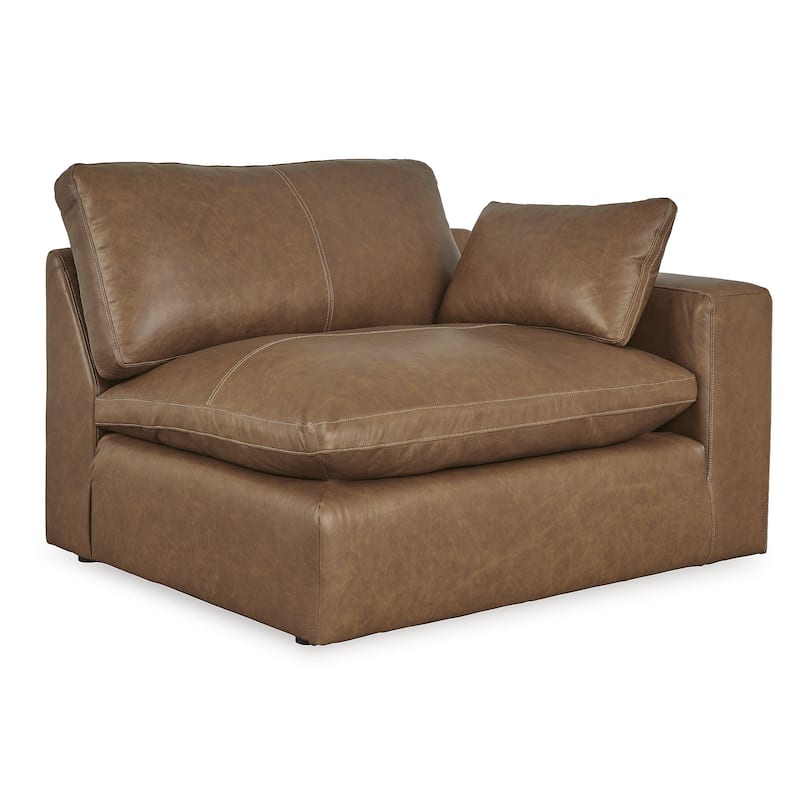 Signature Design by Ashley Emilia Brown 4-Piece Sectional - 130" W x 90" D x 36" H