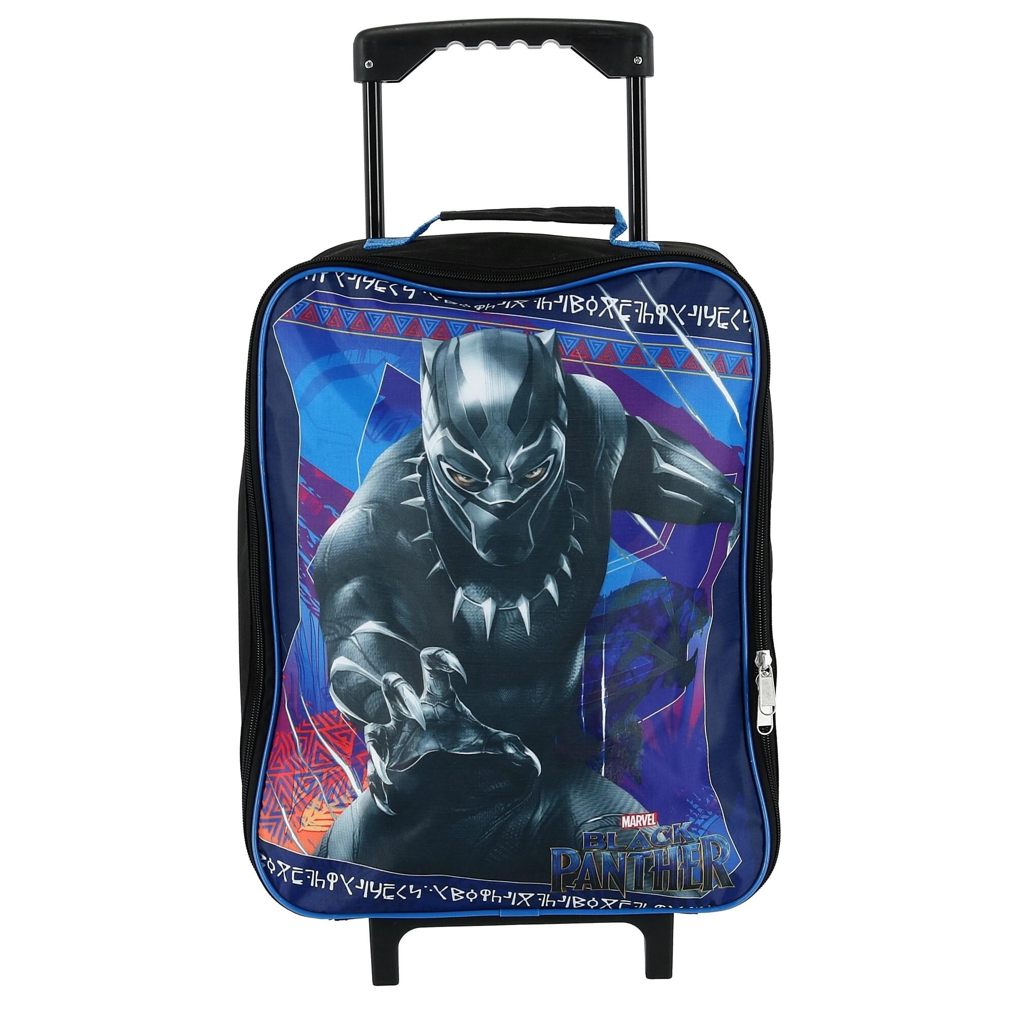 black rolling luggage