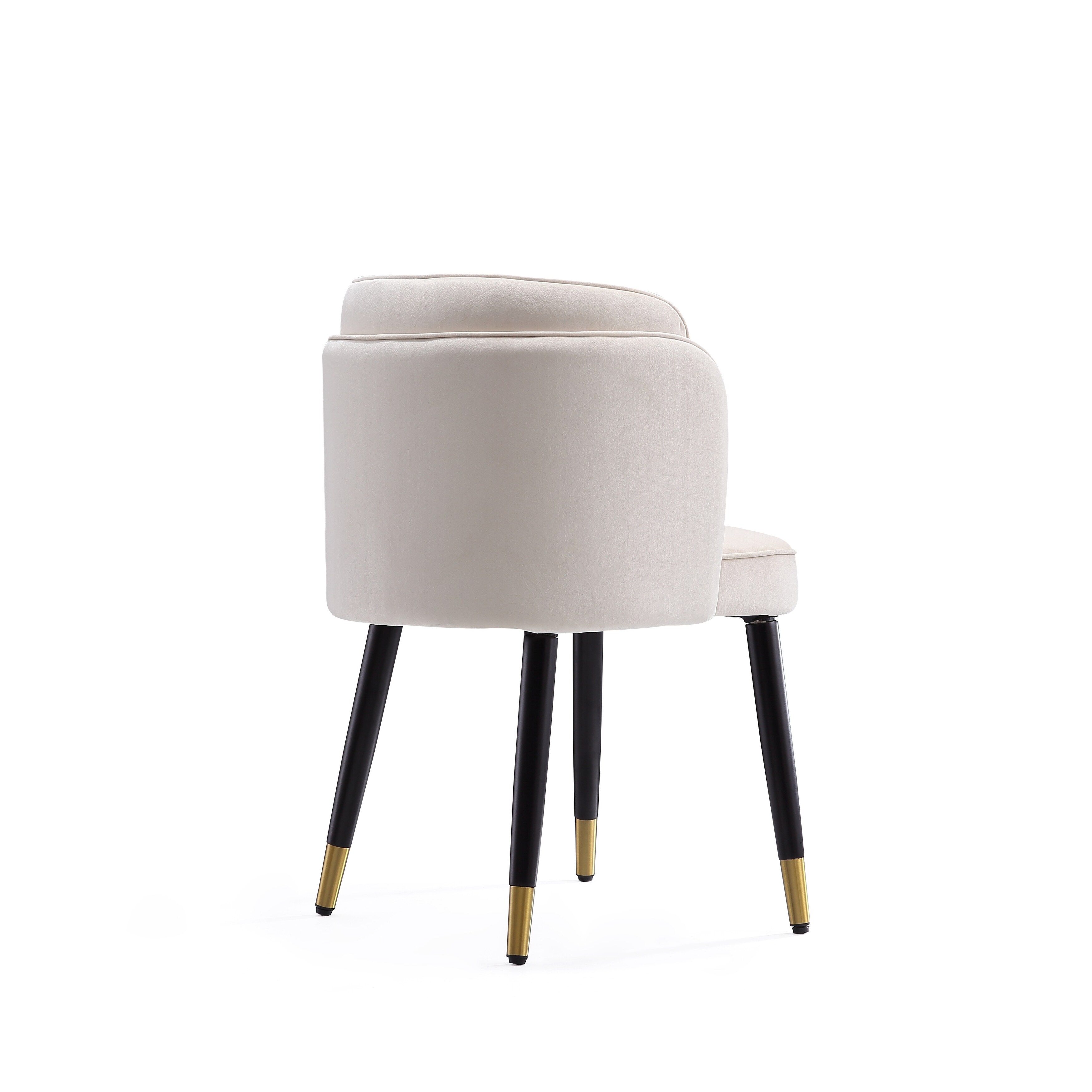 Mid-century Modern Tufted Velvet Dining Chair by Ceets Zephyr-image