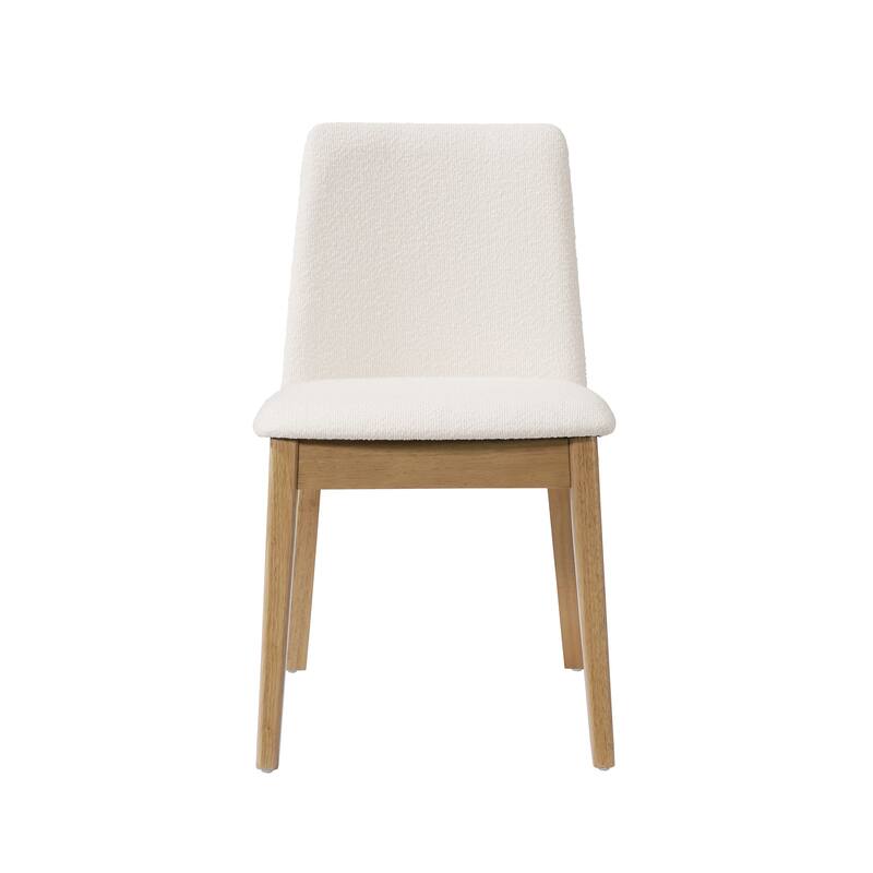 Christopher Knight Home - Arlo Modern Upholstered Solid Wood Armless Dining Chair (Set of 2)