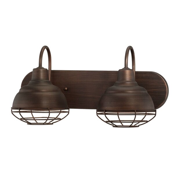 Millennium Lighting 5422 Neo-Industrial 2 Light Bathroom Vanity Light
