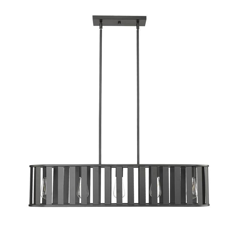 Millennium Lighting Stella 5/6 Chandelier Ceiling Light - 5 - Matte Black