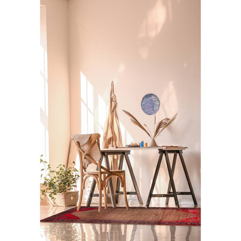 ECARPETGALLERY Hand-knotted Andelz Brown Wool Rug - 4'11 x 9'5