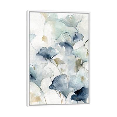iCanvas "Indigo Gingko II" by Carol Robinson Framed Canvas Print