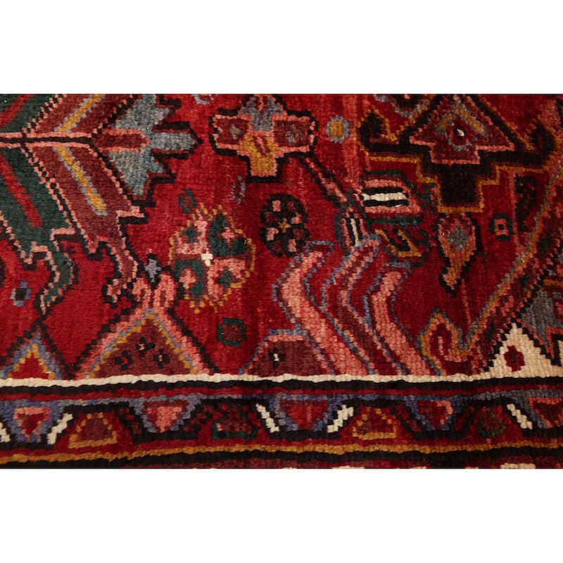 ECARPETGALLERY Hand-knotted Sarabi Red Wool Rug - 9'9 x 12'8