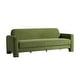 preview thumbnail 25 of 39, HULALA HOME Isai Modern Curved Velvet Sofa