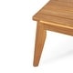 preview thumbnail 11 of 9, Annisa Outdoor Acacia Wood Chat Set by Christopher Knight Home