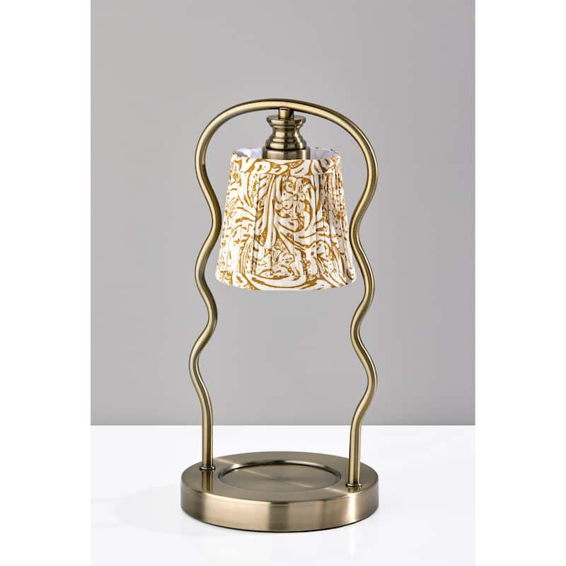 Twirl Candlewarmer Lamp with Timer - Dimmable Wax Melt Heater, 3 Lighting Modes & Auto Shutoff