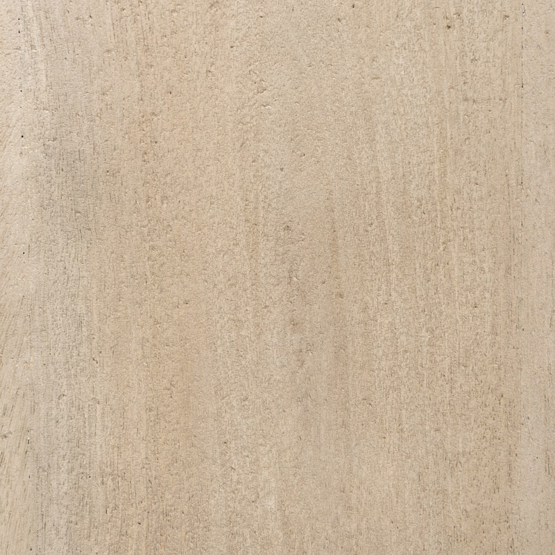 Aida Light Brown Solid Wood Bar Stool