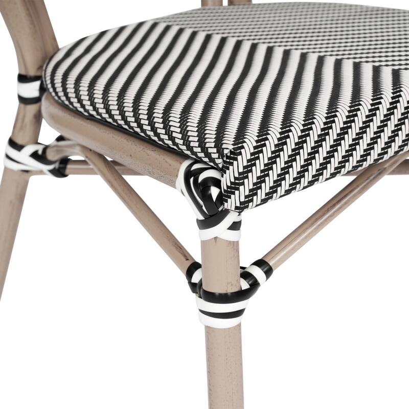 All-Weather Commercial Paris Chair with Metal Frame