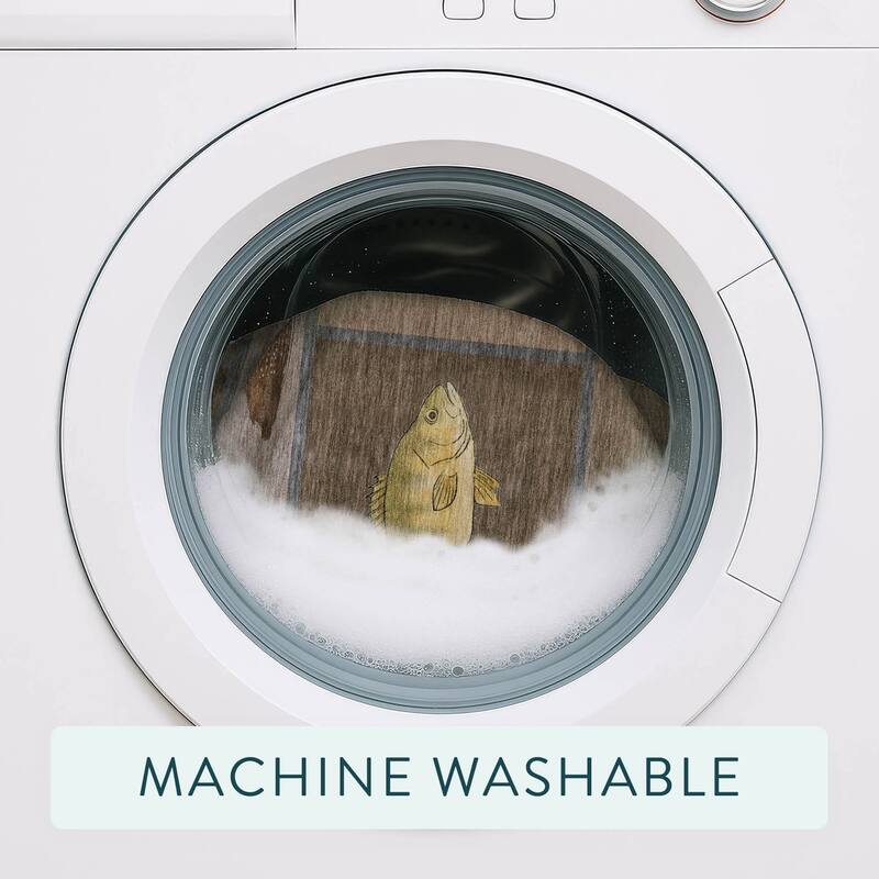 Machine Washable Indoor/ Outdoor Cabin Lodge Chantille Rug