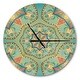 preview thumbnail 7 of 8, Designart 'Mandala Pinapple Ornament' Oversized Vintage Wall CLock 16 in. wide x 16 in. high
