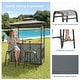 preview thumbnail 15 of 18, Costway 3 PCS Patio Bar Set with Tempered Glass Bar Table Metal - See Details