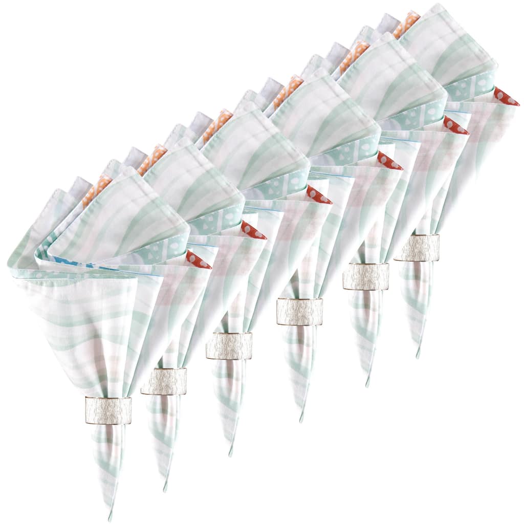 Kalani Cotton Reversible Napkin Set of 6 - Set of 6