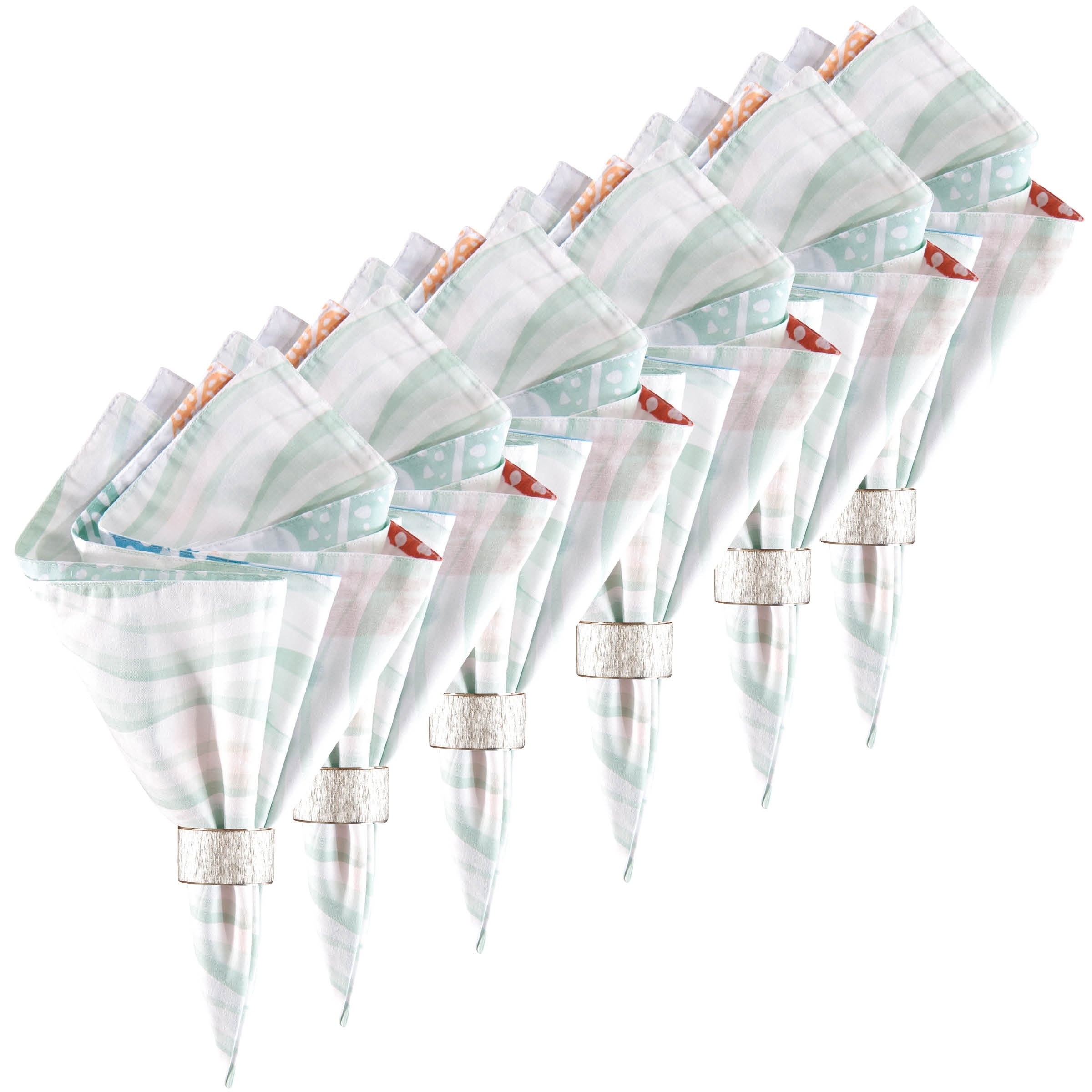 Kalani Cotton Reversible Napkin Set of 6 - Set of 6