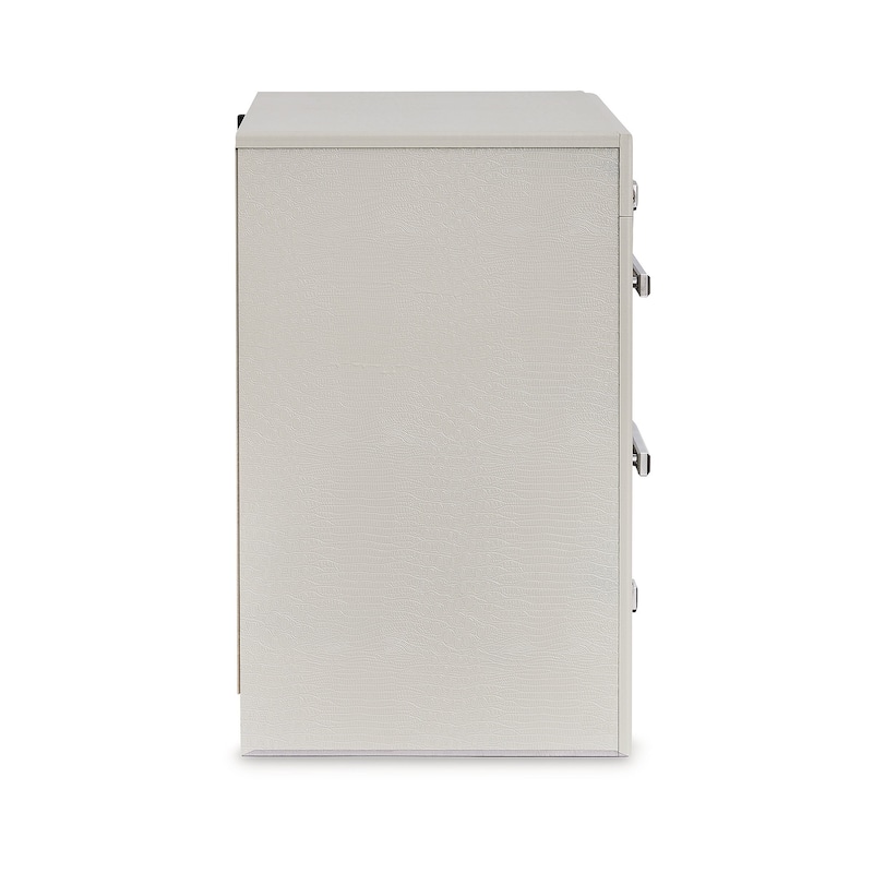 Signature Design by Ashley Zyniden Silver Nightstand