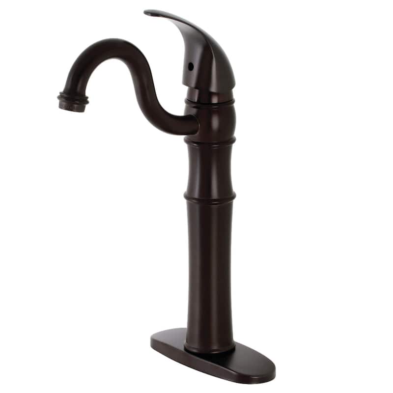 Kingston Brass Victorian 1.2 GPM Vessel Single Hole Bathroom Faucet - Oil Rubbed Bronze