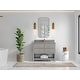 preview thumbnail 130 of 128, Willow Collections 42 x 22 Parker Single Bowl Sink Bathroom Vanity with 2 in Quartz