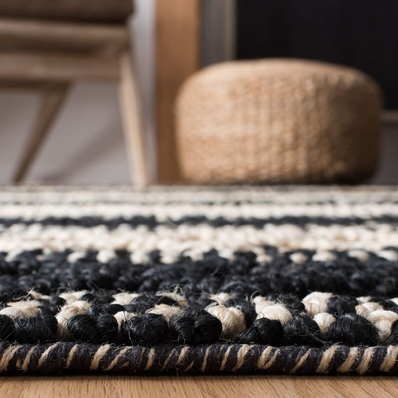 SAFAVIEH Handmade Natural Fiber Lilyana Stripe Jute Rug