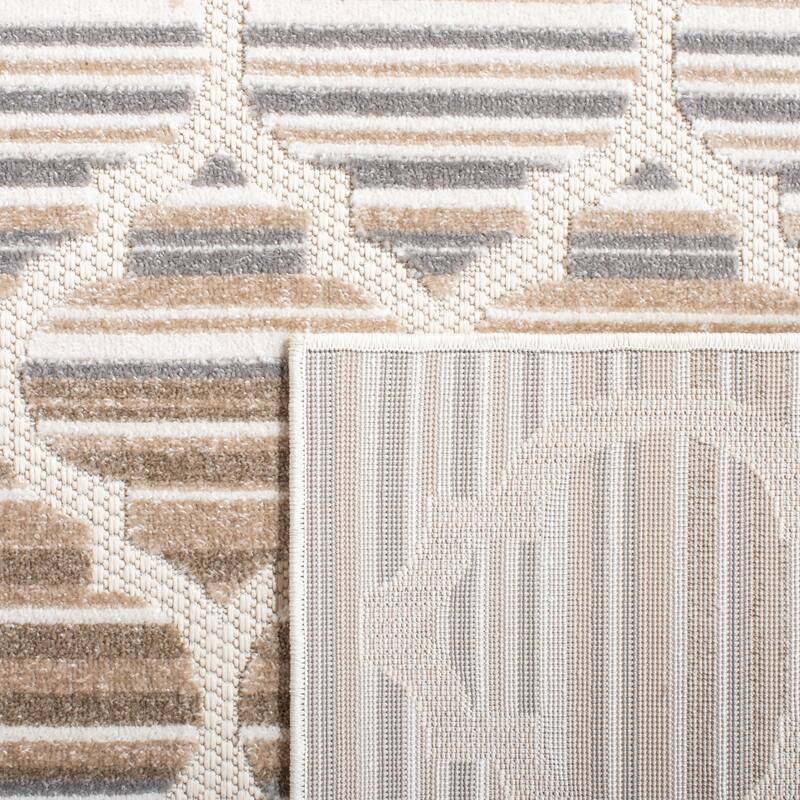 SAFAVIEH Cabana Kaleen Indoor/ Outdoor Waterproof Patio Trellis Rug