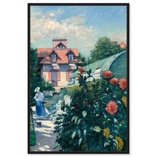 Caillebotte's View Canvas Vintage Paintings by Art Remedy