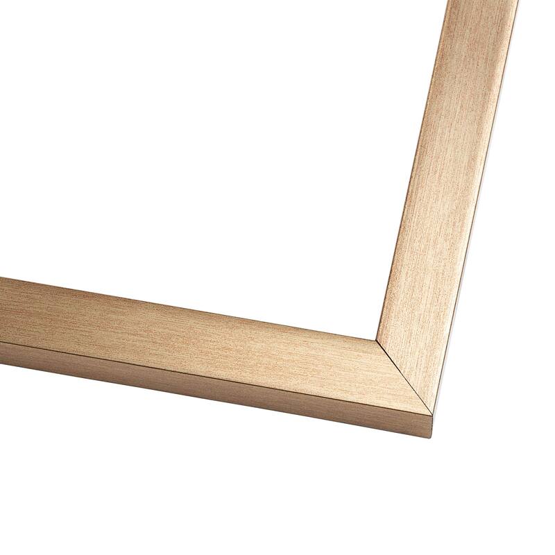 6x10 Frame Gold Bronze Modern Solid Wood Picture Frame | 0.75 Inch